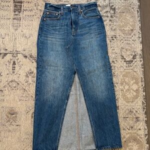 Denim Forum Indigo Midi Skirt